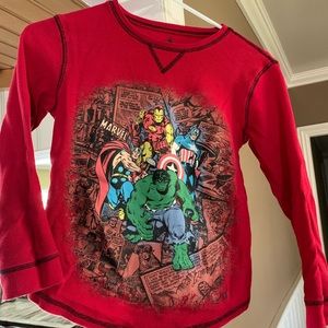 Boys Marvel Long Sleeve Size 9/10